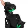 Lionelo Harmony I-Size 360°-ban forgatható ISOFIX gyermekülés - Grey Graphite Leather
