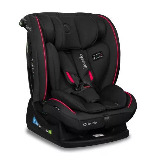 Lionelo Aart I-Size gyermekülés (40-150 cm) - Black Carbon Red