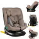 Lionelo Bastiaan One I-Size 360°-ban forgatható ISOFIX gyermekülés (40-150 cm) - Beige Sand