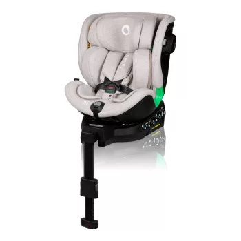   Lionelo Harmony I-Size 360°-ban forgatható ISOFIX gyermekülés - Beige Sand Bamboo