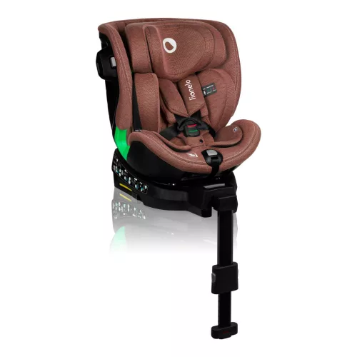 Lionelo Harmony I-Size 360°-ban forgatható ISOFIX gyermekülés - Red Brick Bamboo