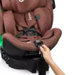 Lionelo Harmony I-Size 360°-ban forgatható ISOFIX gyermekülés - Red Brick Bamboo