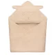 Lionelo Muszlin pamut kapucnis törölköző - Beige Sand