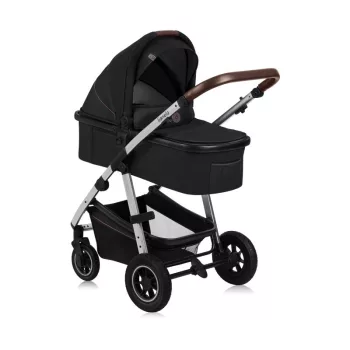 Lionelo Amber 2in1 multifunkciós babakocsi - Black Silver