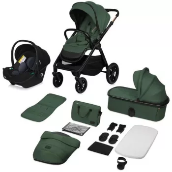 Lionelo Layla 3in1 Multifunkciós babakocsi - Green Forest