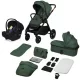 Lionelo Layla 3in1 Multifunkciós babakocsi - Green Forest