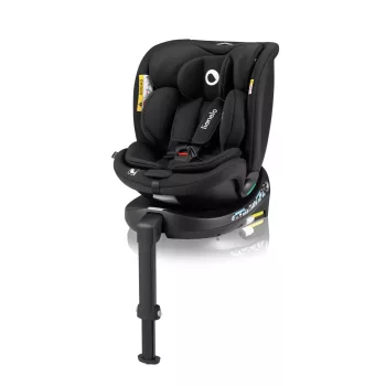   Lionelo Navy I-Size 360° forgatható ISOFIX gyermekülés 40-150cm - Black Onyx