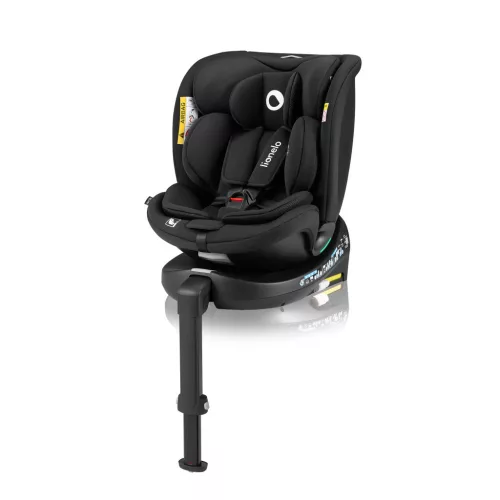 Lionelo Navy I-Size 360° forgatható ISOFIX gyermekülés 40-150cm - Black Onyx