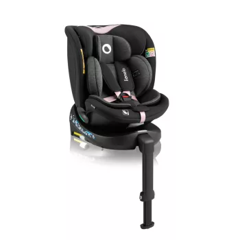   Lionelo Navy I-Size 360° forgatható ISOFIX gyermekülés 40-150cm - Black Pink