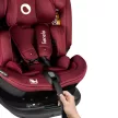 Lionelo Bastiaan RWF I-Size 360°-ban forgatható ISOFIX gyermekülés (40-150 cm) - Red Burgundy