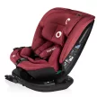 Lionelo Bastiaan RWF I-Size 360°-ban forgatható ISOFIX gyermekülés (40-150 cm) - Red Burgundy