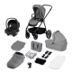 Lionelo Meril 3in1 multifunkciós babakocsi - Grey Stone