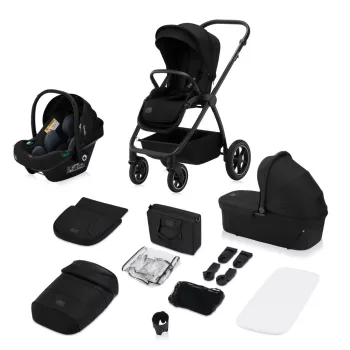Lionelo Meril 3in1 multifunkciós babakocsi - Black Onyx
