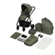 Lionelo Amber Plus 2in1 multifunkciós babakocsi - Green Forest