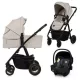 Lionelo Amber Plus 3in1 multifunkciós babakocsi - Beige Sand
