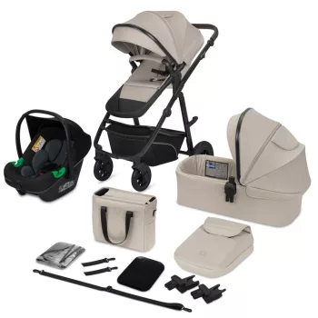 Lionelo Bianka 3in1 multifunkciós babakocsi - Beige Sand