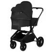 Lionelo Mika Plus 3in1 multifunkciós babakocsi - Black Onyx