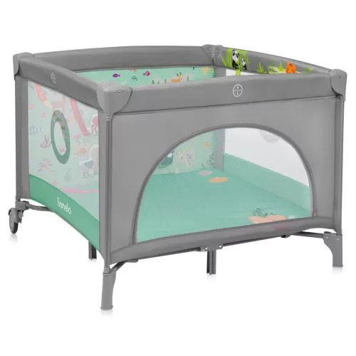 Lionelo Mille Plus utazójáróka - Grey Green