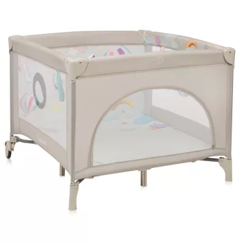 Lionelo Mille Plus utazójáróka - Grey Beige
