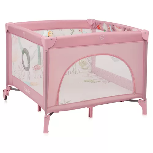 Lionelo Mille Plus utazójáróka - Pink
