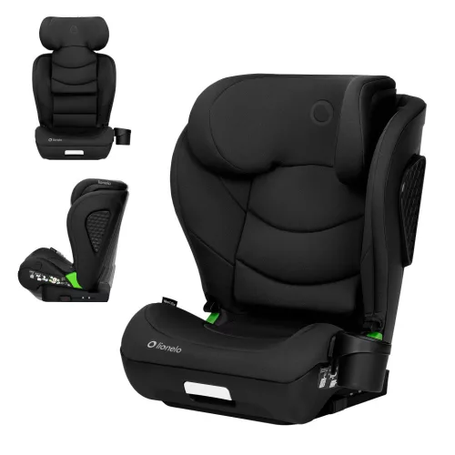 Lionelo Neal I-Size gyermekülés 100-150 cm - Black Carbon