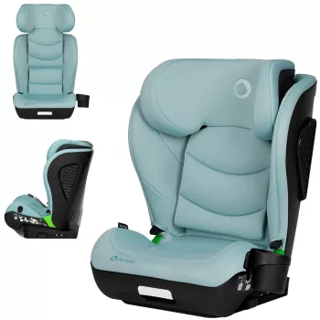   Lionelo Neal I-Size gyermekülés 100-150 cm - Green Turquoise