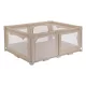 Lionelo Florence Easy Fold összecsukható járóka (150x180 cm) - Beige Sand