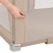 Lionelo Florence Easy Fold összecsukható járóka (150x180 cm) - Beige Sand