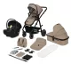 Lionelo Amber 3in1 multifunkciós babakocsi - Beige Sand