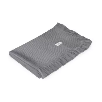 Lionelo Muszlin pamut takaró - Dove Grey