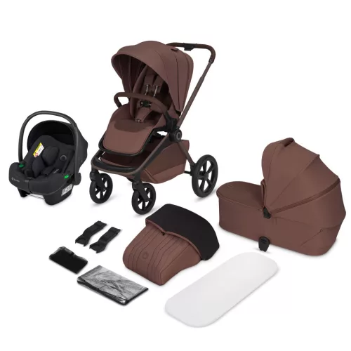 Lionelo Freya 3in1 multifunkciós babakocsi - Brown Chocolate