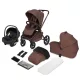 Lionelo Freya 3in1 multifunkciós babakocsi - Brown Chocolate