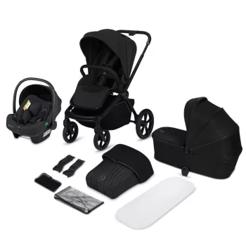 Lionelo Freya 3in1 multifunkciós babakocsi - Black Onyx