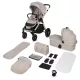 Lionelo Layla 2in1 Multifunkciós babakocsi - Beige Sand