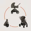 Lionelo Layla 2in1 Multifunkciós babakocsi - Beige Taupe