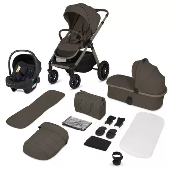 Lionelo Layla 3in1 Multifunkciós babakocsi - Beige Taupe