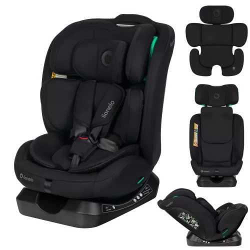 Lionelo Aart I-Size gyermekülés (40-150 cm) - Black Carbon
