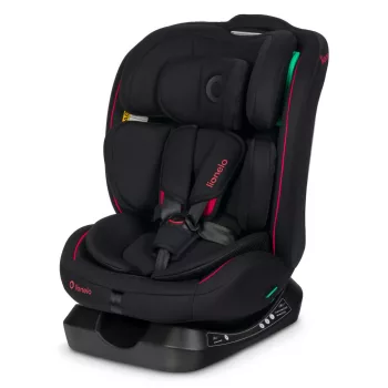Lionelo Aart I-Size gyermekülés (40-150 cm) - Black Red