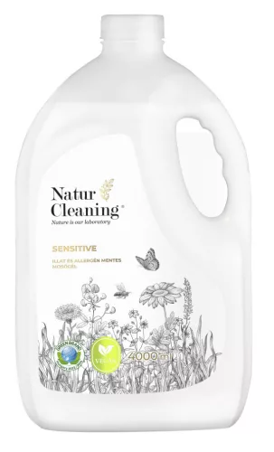 NaturCleaning Sensitive mosógél 4 liter - Illat,- és allergénmentes