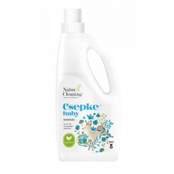 Csepke Baby allergénmentes mosógél 0m+ - 1 liter