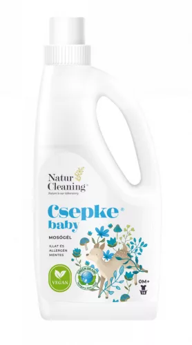 Csepke Baby allergénmentes mosógél 0m+ - 1 liter