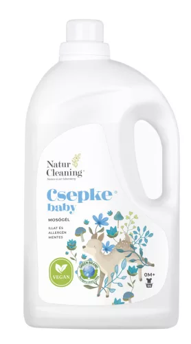 Csepke Baby allergénmentes mosógél 0m+ - 4 liter