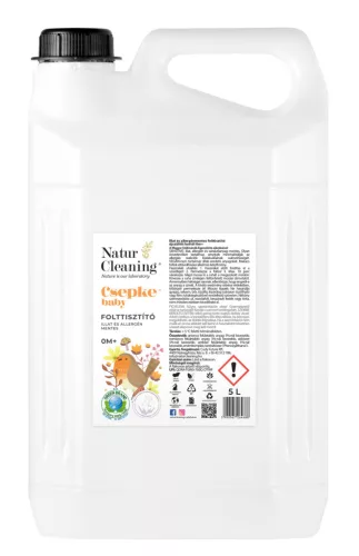 Csepke Baby allergénmentes folttisztító 5 liter