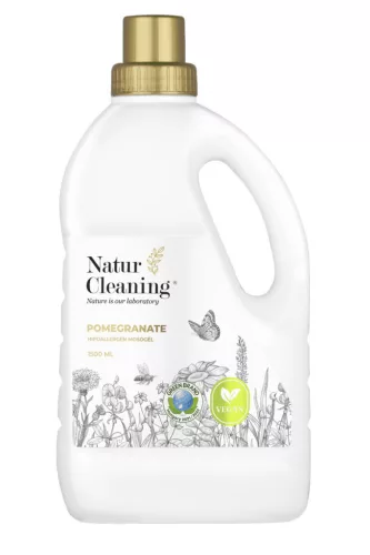 NaturCleaning Gránátalma hipoallergén mosógél 1,5 liter
