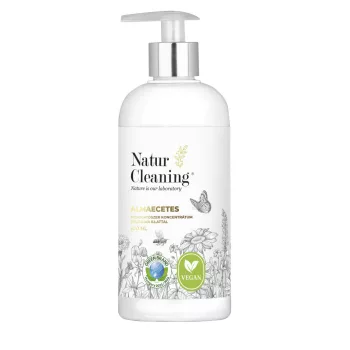   NaturCleaning Mosogatószer koncentrátum pumpás 500 ml - Almaecetes zöldalma illattal