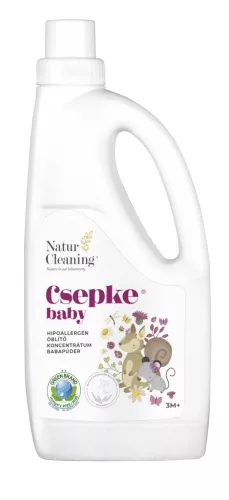 Csepke baby hipoallergén öblítő babapúder 3m+ - 1 liter