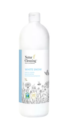 NaturCleaning Mosóparfüm szuperkoncentrátum 1 liter - White Snow /Hófehér/ 