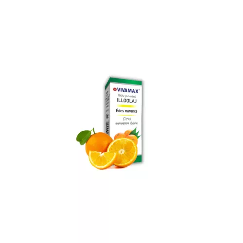 Vivamax Édes narancs 100%-os tisztaságú illóolaj (10 ml)