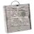 Gamberritos takaró plüss 3D anyagú 80x110cm szürke 10008