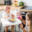 BabyOno evõeszköz-készlet rozsdamentes acél szürke szív/papírrepülõ 1065/02